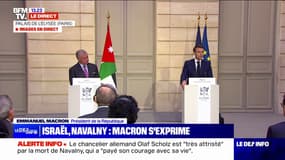 Guerre Israël/ Hamas: "La reconnaissance d'un État palestinien n'est pas un tabou pour la France" assure Emmanuel Macron