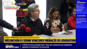 Usine Vencorex: Jean-Luc Mélenchon déplore l'attitude de Bayrou et Lombard sur ce dossier