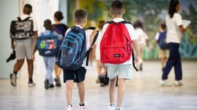 Des élèves d'une école élémentaire française. (Photo d'illustration)