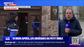 Obsèques du petit Émile: le cercueil du garçonnet de deux ans et demi est arrivé au sein de la basilique de Saint-Maximin-la-Sainte-Baume