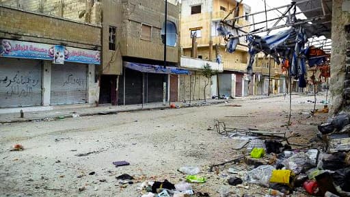 Une photo de Homs prise en février dernier.