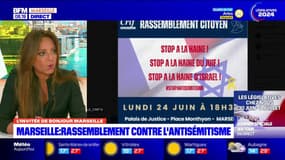 "L'heure est grave": un rassemblement contre l'antisémitisme organisé à Marseille