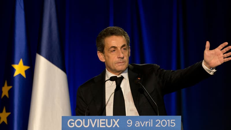 Nicolas Sarkozy, le 9 avril 2015
