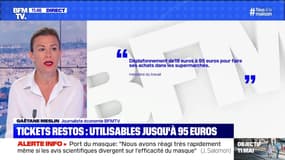 Tickets restos: utilisables jusqu'à 95 euros - 23/04