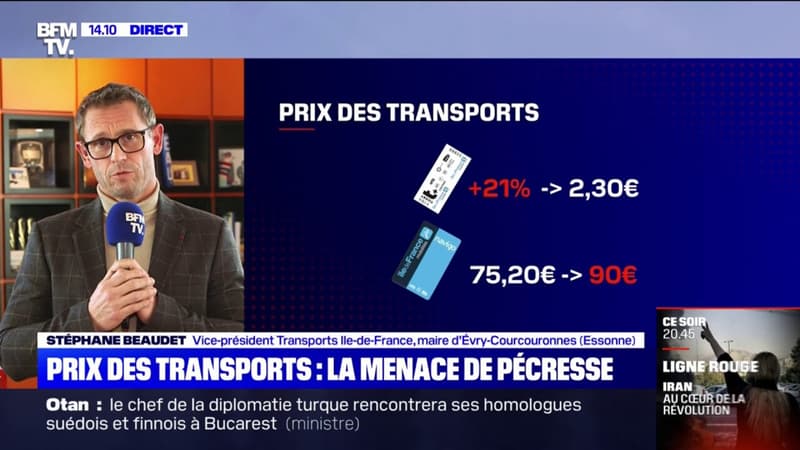 Nous ne voulons pas augmenter le prix du Pass Navigo selon Stephane Beaudet le vice president en charge des transports d Ile de France 1529507