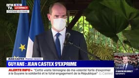 Jean Castex en Guyane: "Je constate avec satisfaction que la République n'a pas ménagé ses moyens" pour faire face à la crise