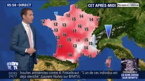 Une belle journée avec des températures au-dessus des moyennes de saison