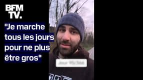 "Je marche tous les jours pendant un an": pour se forcer à perdre du poids, il publie une vidéo par jour en train de marcher