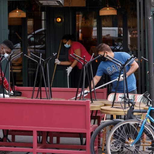 EN DIRECT - Les terrasses des bars et restaurants rouvriront avec la moitié de leur capacité d'accueil