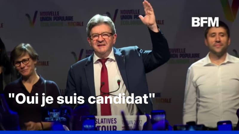 Jean-Luc Mélenchon se porte candidat à l'élection présidentielle de 2027