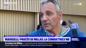 Procès du drame de Millas: le père d'une victime dénonce le "déni" de la conductrice