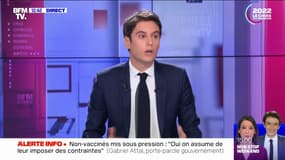Gabriel Attal: "Valérie Pécresse a organisé une saignée des effectifs des forces de l'ordre sous Nicolas Sarkozy, elle a du bleu sur les mains"