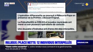 Opération place nette à Rillieux-la-Pape: 12 personnes interpellées