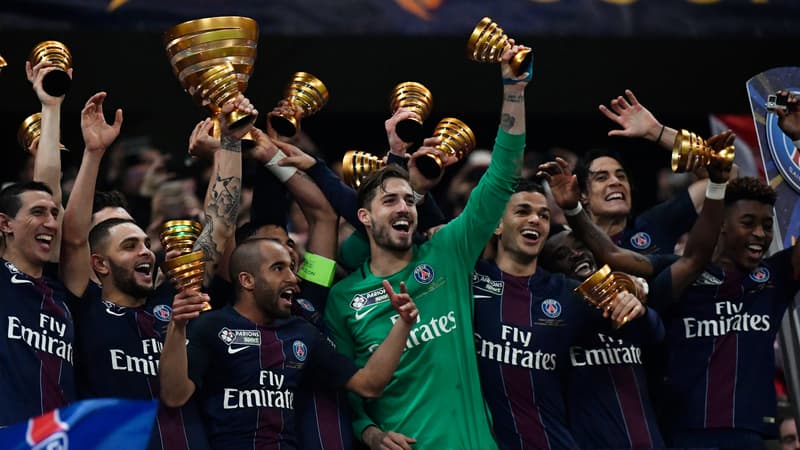 Les Parisiens savourent leur quatrième sacre d'affilée en Coupe de la Ligue.