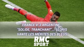 France 4-3 Argentine : "Solide, tranchant"... Lloris vante les mérites des Bleus