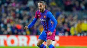 Oscar Mingueza avec le Barça, le 20 novembre 2021