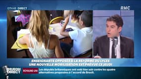 "Je n'imagine pas une grève lors du bac": Gabriel Attal, secrétaire d’État à l'Éducation nationale était sur RMC