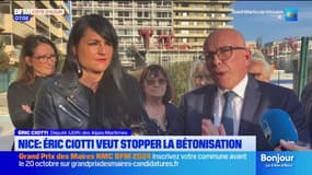 Nice: Éric Ciotti veut stopper la bétonisation