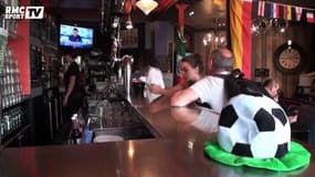 Football / Les Bleus donnent de la joie aux Français - 24/06