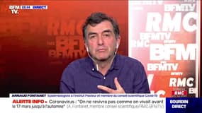 Arnaud Fontanet (épidémiologiste à l'institut Pasteur): "L'immunité collective ne va pas nous aider à limiter la progression du virus"