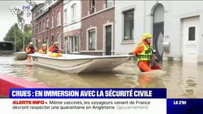 En immersion avec la sécurité civile face aux inondations en Belgique