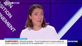 Pour Sophie Binet, si l'abrogation de la réforme des retraites n'est pas votée, "il y aura une grande colère dans le pays"