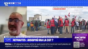 Olivier Mateu (CGT): "Si le gouvernement passe par le 49.3, il n'y aura plus de règles"