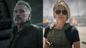 Arnold Schwarzenegger et Linda Hamilton dans Terminator 6