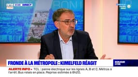 Fronde à la métropole: "Il faut retrouver l'intérêt général", selon David Kimelfeld, ancien président de la métropole lyonnaise