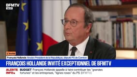 Crise sociale: pour François Hollande, ancien président de la République, "ce qui va compter, ce n'est pas le mouvement du 10 septembre, mais celui du 18"