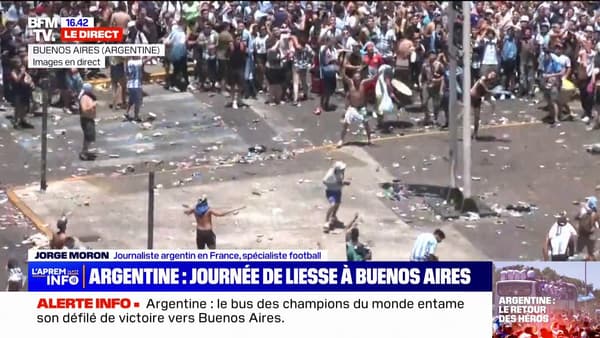 Quelques tensions près de l'Obélisque à Buenos Aires