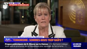 Attentat de Bruxelles: "[L'auteur des faits] avait été débouté du droit d'asile mais n'avait pas pu être expulsé (...) ce n'est plus possible", estime Nadine Morano (députée européenne LR)