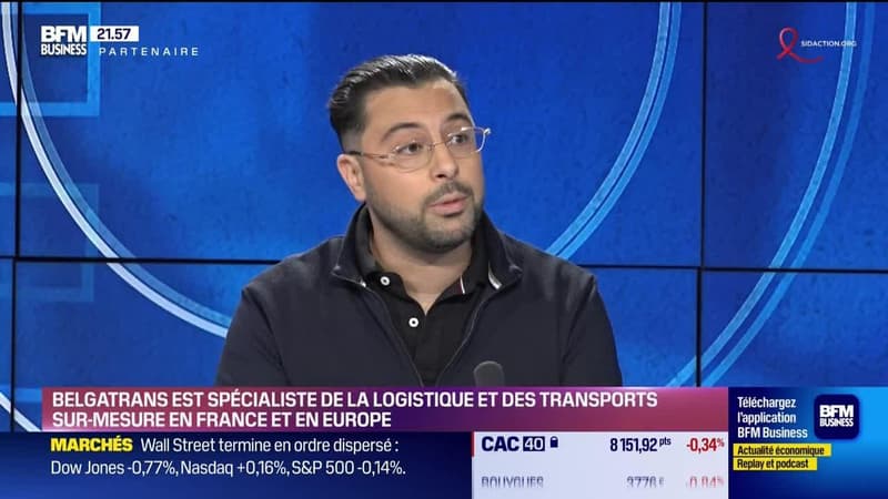 Mohamed Belgacem (Belgatrans) : Belgatrans est spécialiste de la logistique et des transports sur mesure en France et en Europe - 23/03