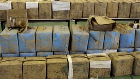 Une tonne de cannabis saisie dans l'Isère, en 2010.