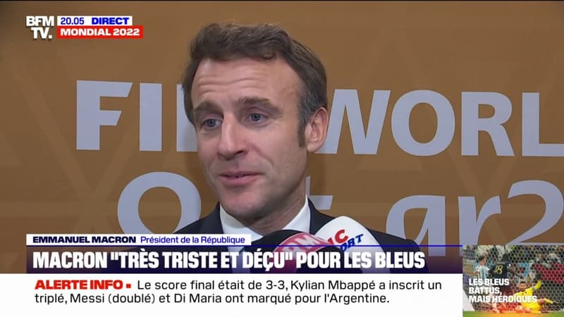 Emmanuel Macron, à propos de Kylian Mbappé: « C’est un très grand joueur »