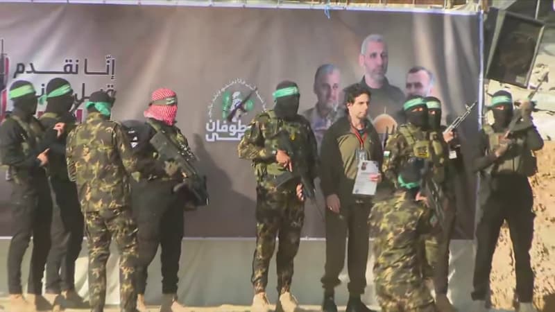 Gaza: l'otage franco-israélien Ofer Kalderon a été remis à la Croix-Rouge par le Hamas