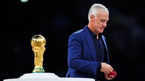 Didier Deschamps lors de la finale de la Coupe du monde 2022, le 18 décembre 2022.
