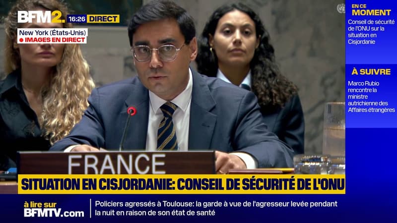 Cisjordanie: "Les violences de colons contre les populations palestiniennes s’intensifient", dénonce le représentant de la France à l'ONU