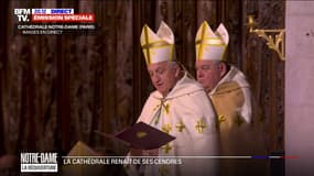 "Un signe prophétique du renouveau de l'Église en France": un message envoyé par le Pape François est lu lors de la cérémonie de réouverture de la cathédrale