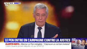 Marine Le Pen inéligible: "La liberté de l'électeur est un principe fondamental et là, il est malmené", estime Henri Guaino, ancien député LR