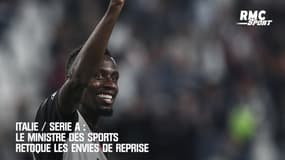 Italie / Serie A: Le ministre des Sports retoque les envies de reprise