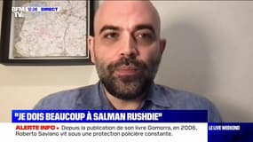 Salman Rushdie poignardé: "Cette expérience va gâcher sa vie, [...] je crains qu'il va finir sous protection, ce qui est vraiment le pire pour lui", regrette son ami Roberto Saviano