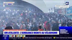 OM: l'ambiance monte sur le parvis du Vélodrome, à deux heures du match face à l'Atalanta