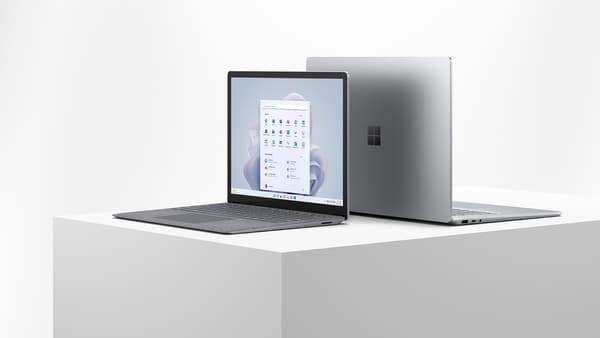 Le Surface Laptop 5 en version 13,5 et 15 pouces d'écran.