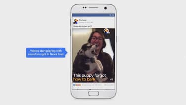 Le son des vidéos sera désormais activé par défaut dans Facebook.