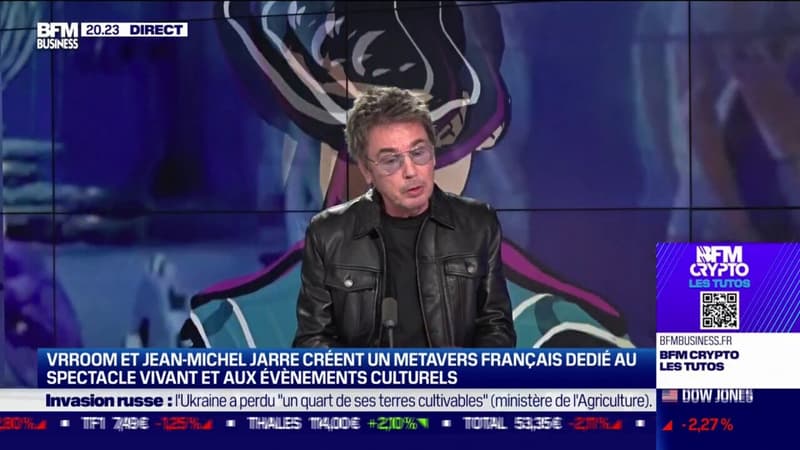 Vrroom et Jean-Michel Jarre s'associent pour créer un #métavers dédié à la culture