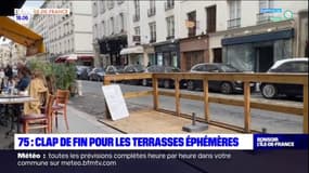 Paris: clap de fin pour les terrasses estivales