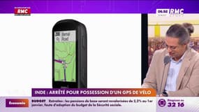 Inde : Arrêté pour possession d'un GPS de vélo