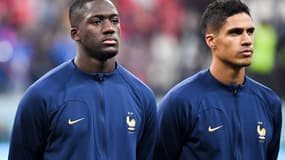 Ibrahima Konaté et Raphaël Varane