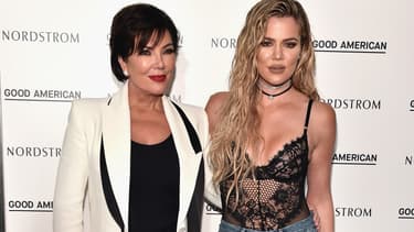 Kris Jenner et Khloe Kardashian en 2016 à Los Angeles